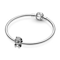Charm Pandora Donna Pandora Moments in Argento Zirconia 790771C01 - 790771C01